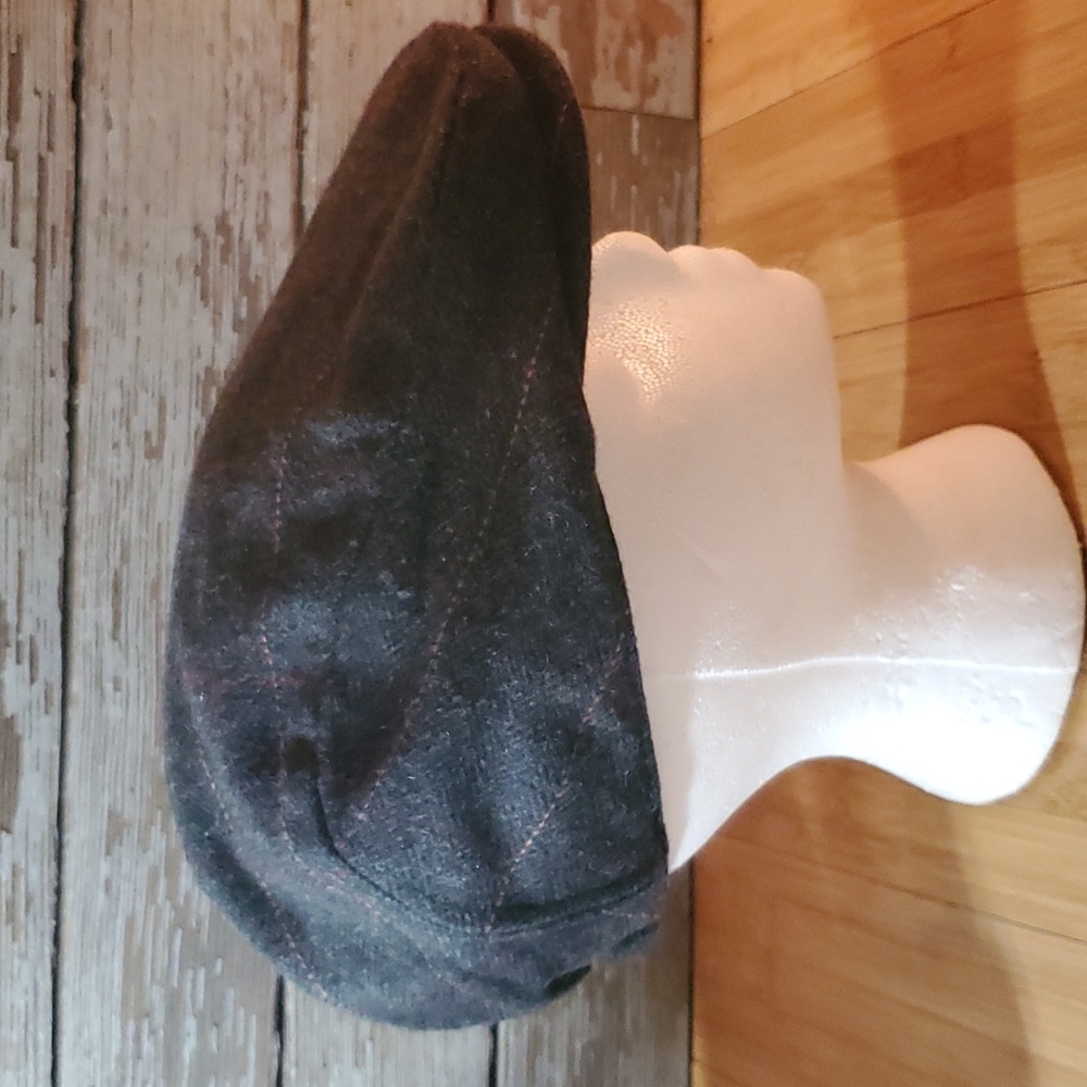 Newsboy cap Wonderful Fashions Grey wool and acrylic Hat 1920s style